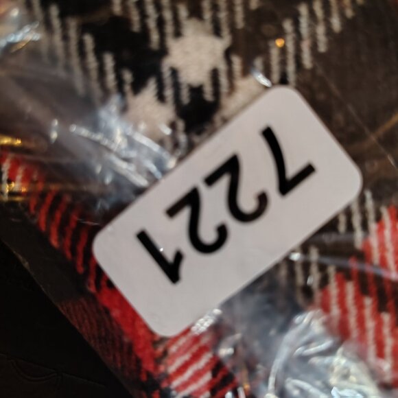 Evan Picone Blazer Womens Size Small Petite Red Tartan Wool Plaid Blazer - Picture 12 of 12